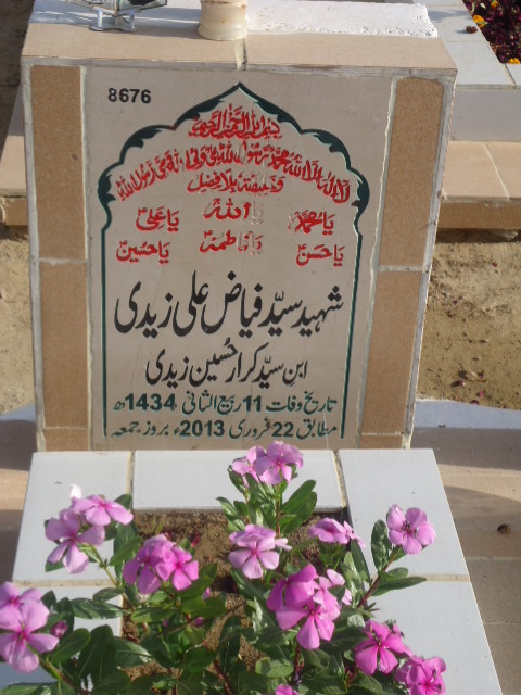 8676 – Shaheed Syed Fayyaz Ali ZAidi