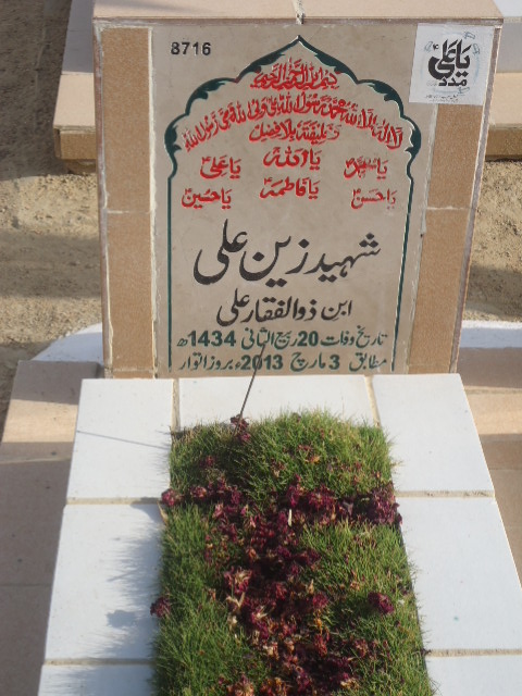 8716 – Shaheed Zain Ali