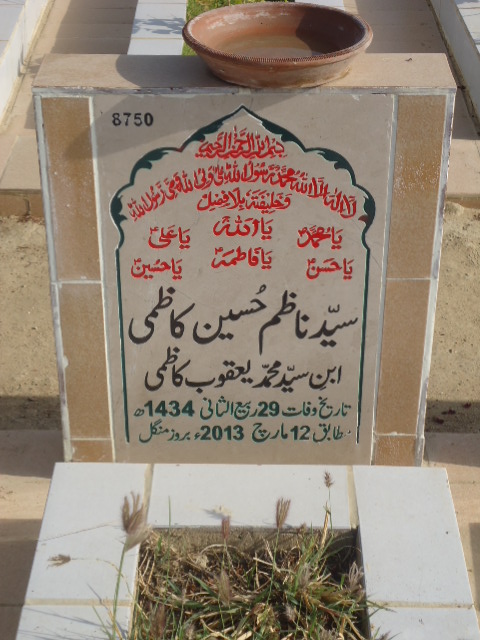 8750 – Syed Nazim Hussain Kazmi