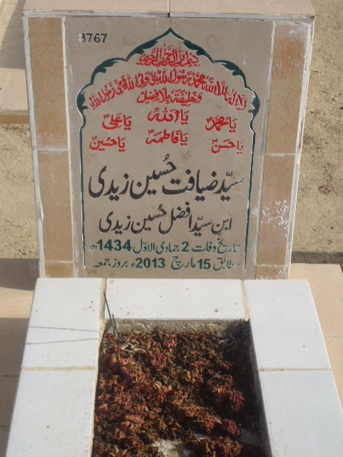 8767 – Syed Ziyafat Hussain Zaidi