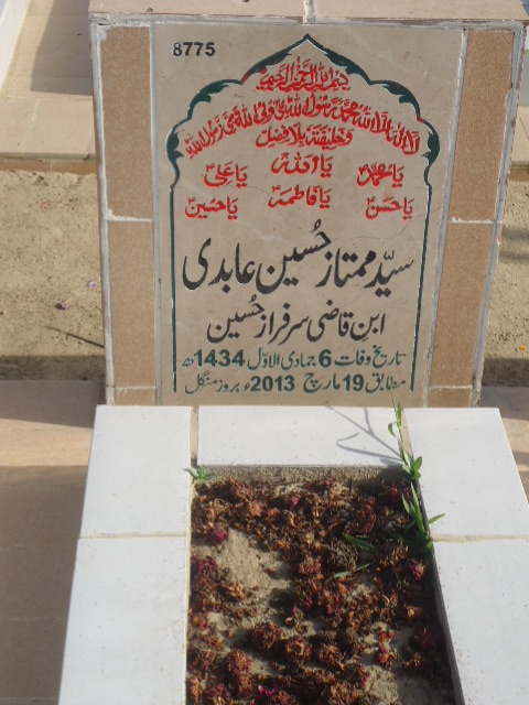8775 – Syed Mumtaz Hussain Abidi