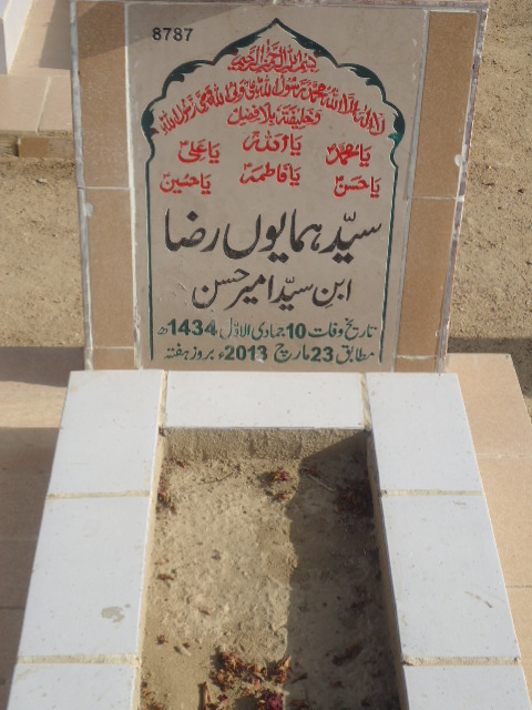 8787 – Syed Humayun Raza