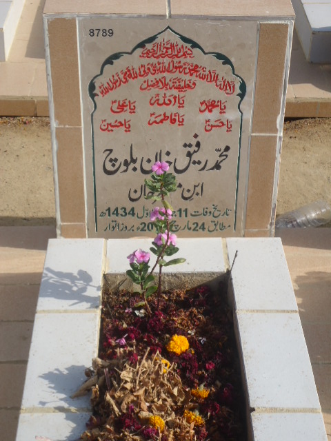 8789 – Mohd Rafique khan Baloch
