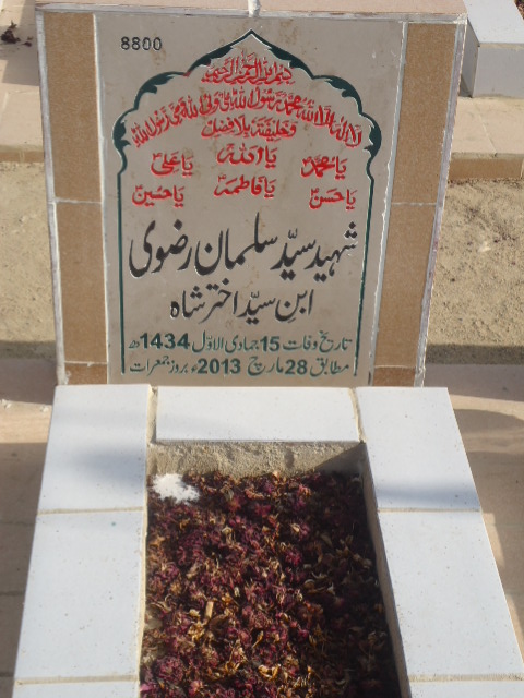 8800 – Shaheed Syed Salman Rizvi