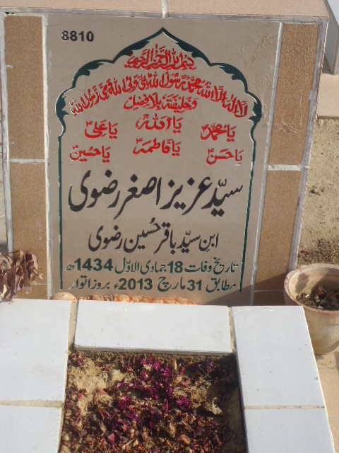 8810 – Syed Aziz Asghar Rizvi