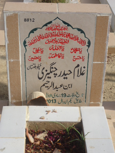 8812 – Ghulam Haider Changazi