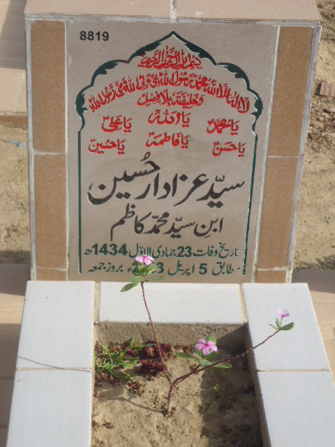 8819 – Syed Azadar Hussain
