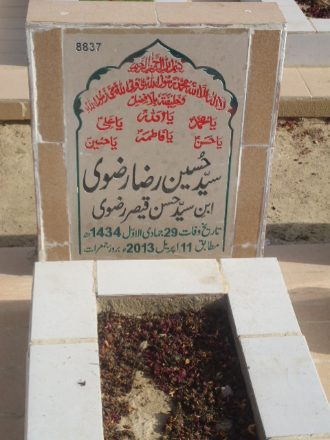 8837 – Syed Hussain Raza Rizvi