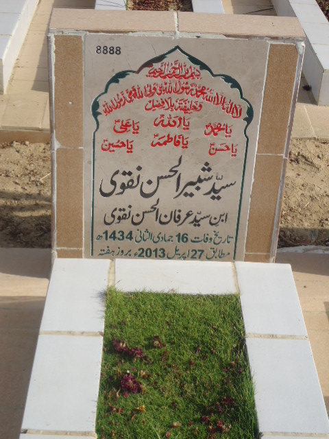 8888 – Syed Shabbir Ul Hasan naqvi