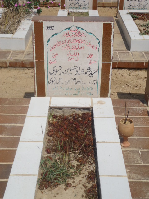 5952 – Syed Shamshad Hussain Rizvi