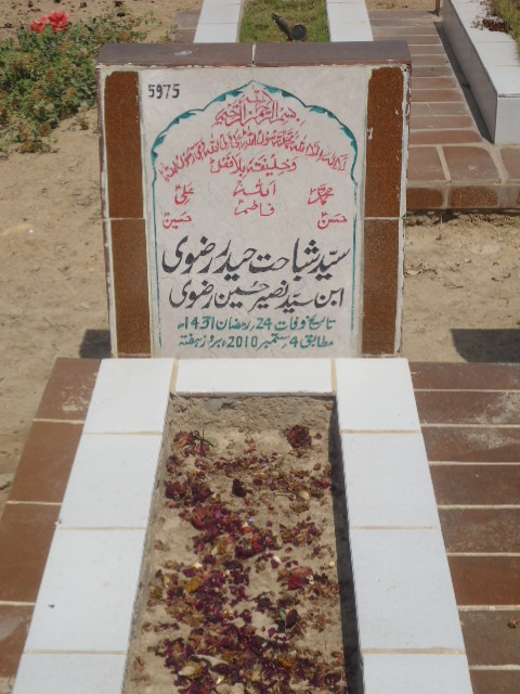 5975 – Syed Shabahat Haider Rizvi
