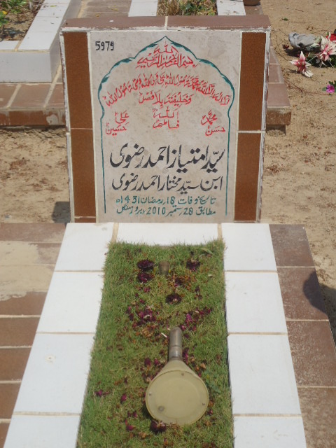 5979 – Syed Imtiaz Ahmed Rizvi