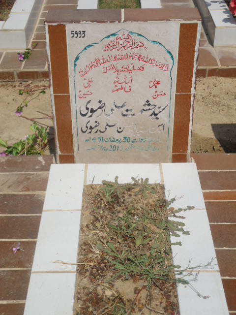5993 – Syed Hashmat Ali Rizvi