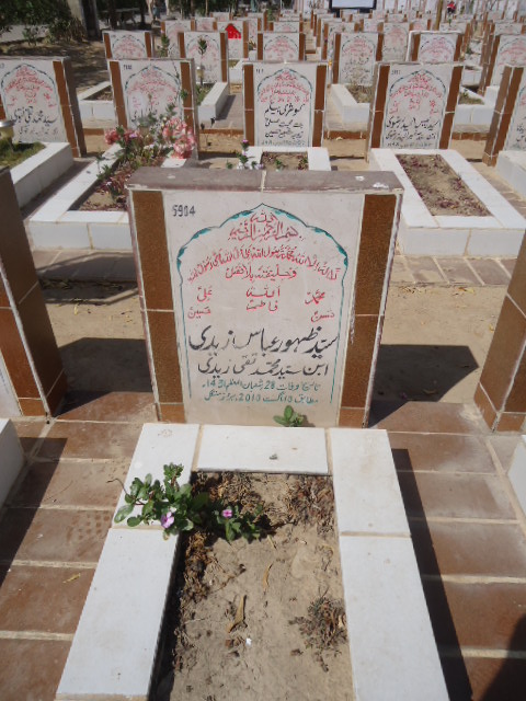 5904 – Syed Zahoor Abbas Zaidi