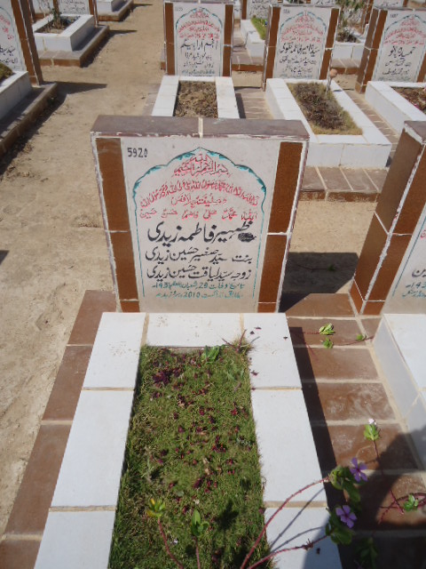 5920 – Zaheer Fatima Zaidi