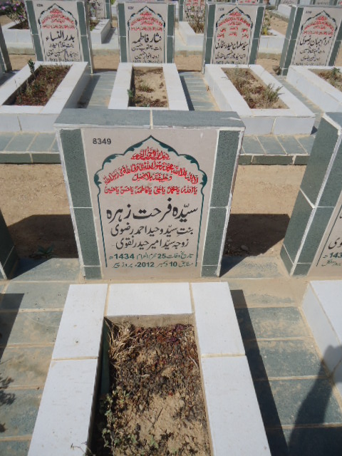 8349 – Syeda Farhat Zehra