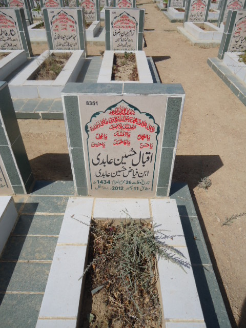 8351 – Iqbal Hussain Abidi