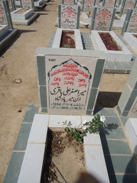 8387 – Mir Asghar Ali Baqari