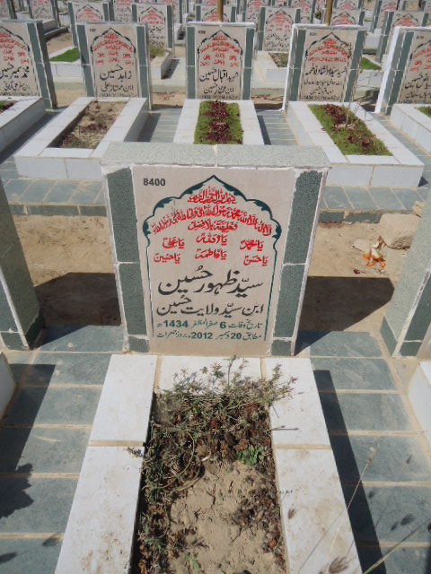 8400 – Syed Zahoor Hussain