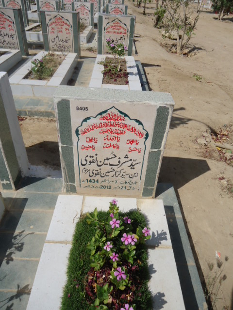 8405 – Syed Musharaf Hussain Naqvi