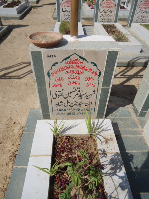 8414 – Shaheed Syed Qamar Hussain Naqvi
