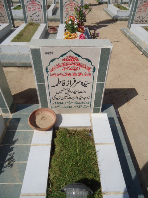 8423 – Syeda Sarfaraz Fatima