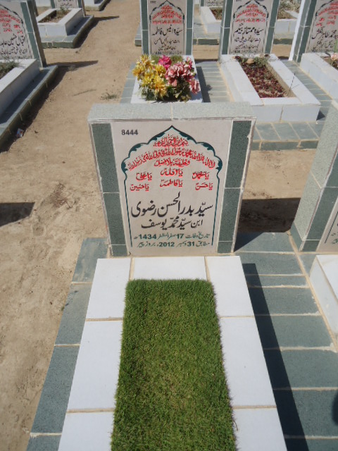 8444 – Syed Badar Ul Hasan Rizvi