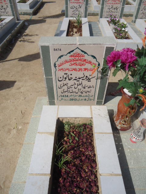 8474 – Syeda Yaseena Khatoon