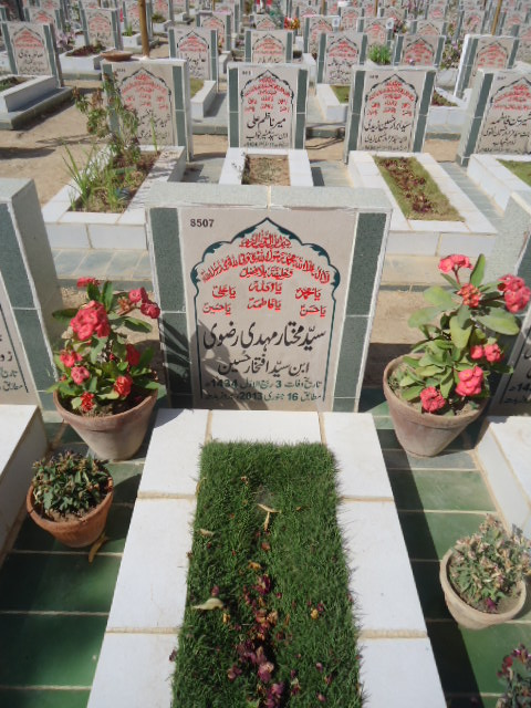 8507 – Syed Mukhtar Mehdi Rizvi