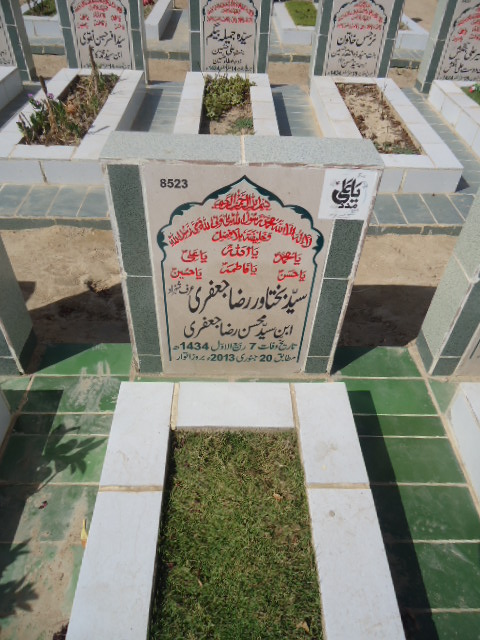 8523 – Syed Bakhtawar Raza Jaffery