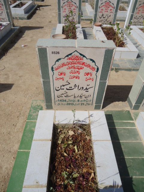 8526 – Syed Wirasat Hussain