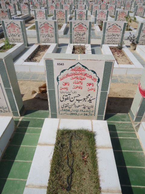 8543 – Syed Mehboob Hasan Taqvi