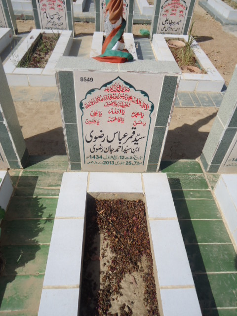 8549 – Syed Qamar Abbas Rizvi