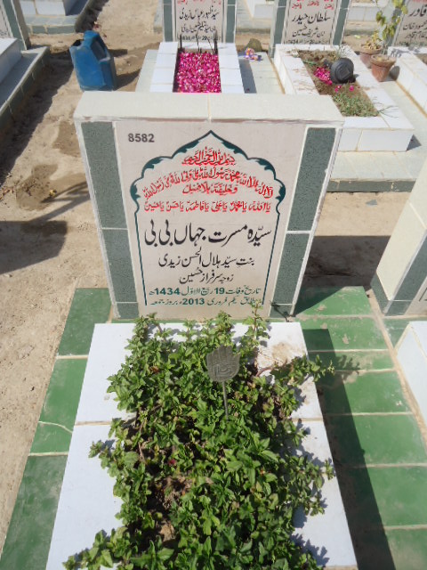 8582 – Syeda Musarrat Jahan Bibi