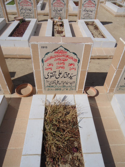 8919 – Syed Mukhtar Ali Taqvi