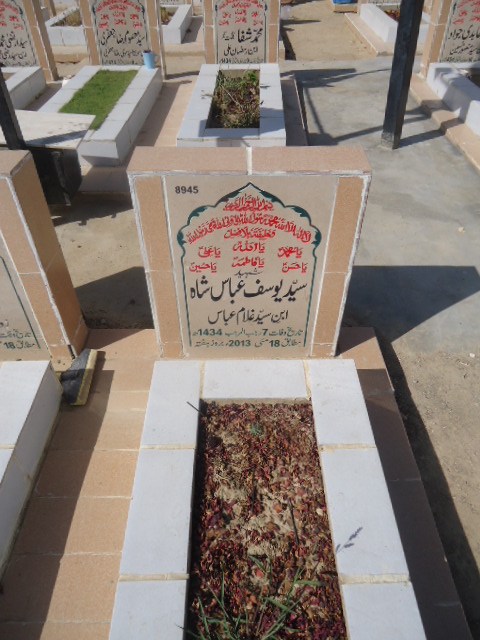 8945 – Syed Yousuf Abbas Shah