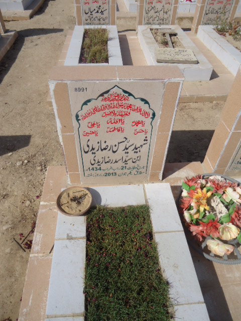 8991 – Shaheed Syed Hasan Raza Zaidi