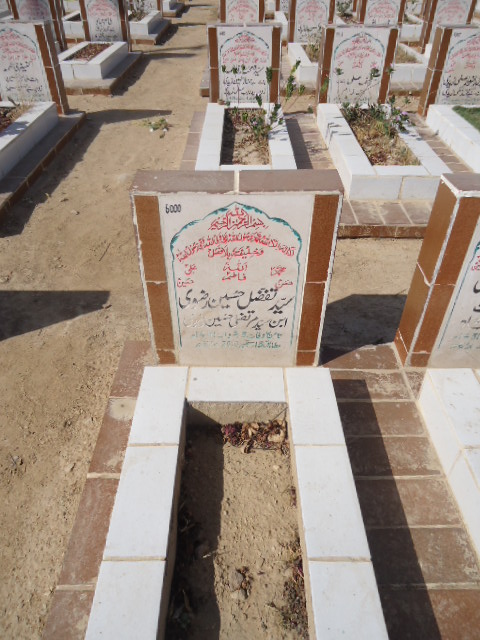 6000 – Syed Tafazul Hussain Rizvi