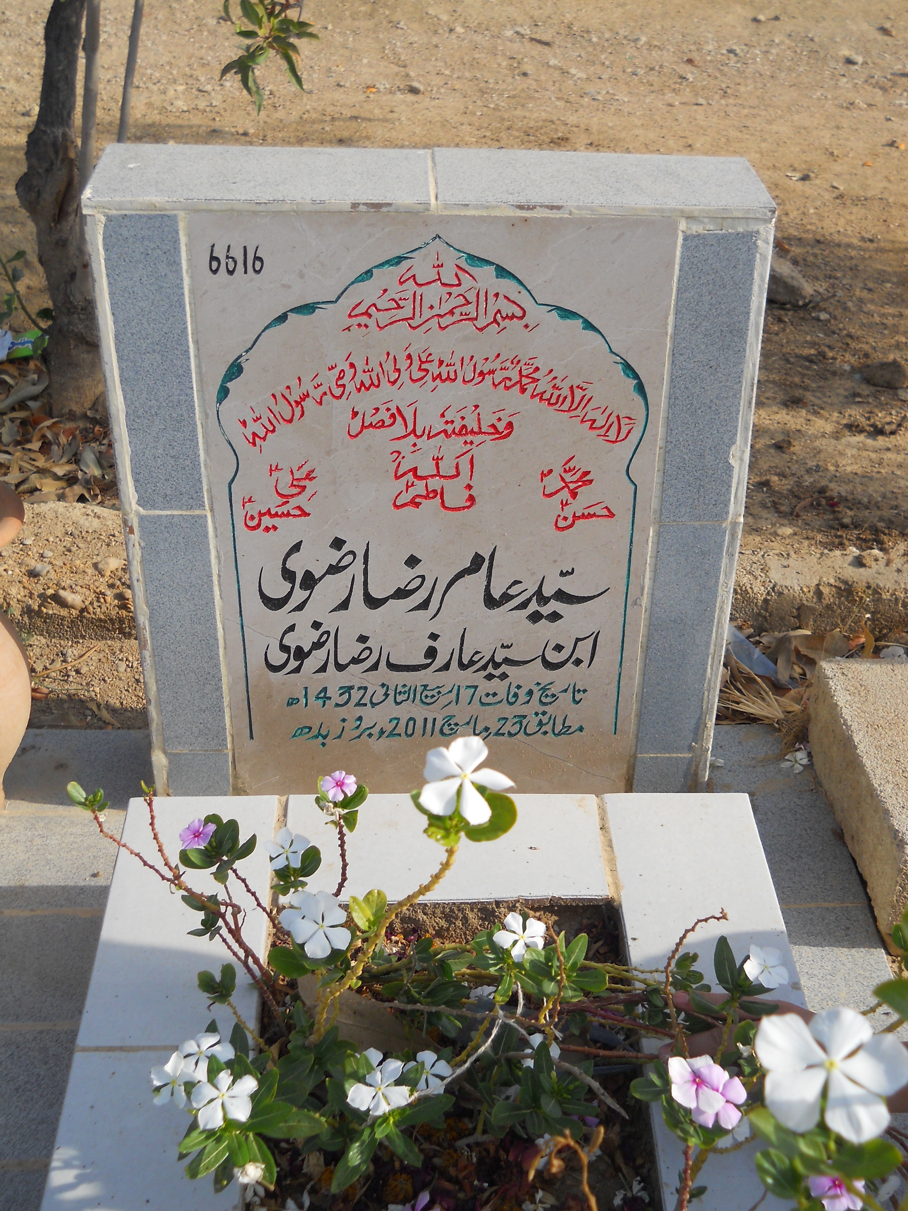 6616 – Syed Amir Raza Rizvi