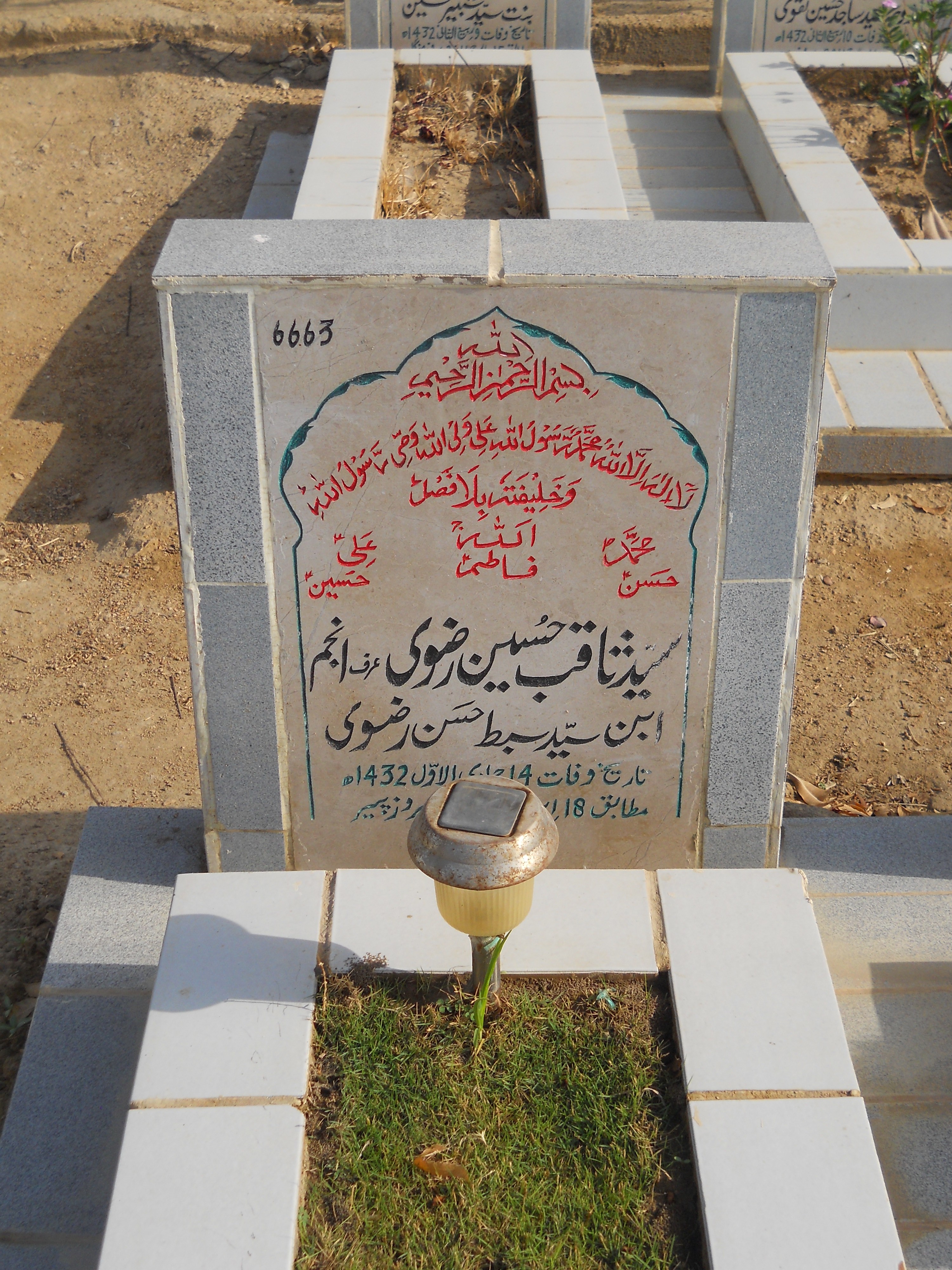 6663 – Syed Saqib Hussain Rizvi