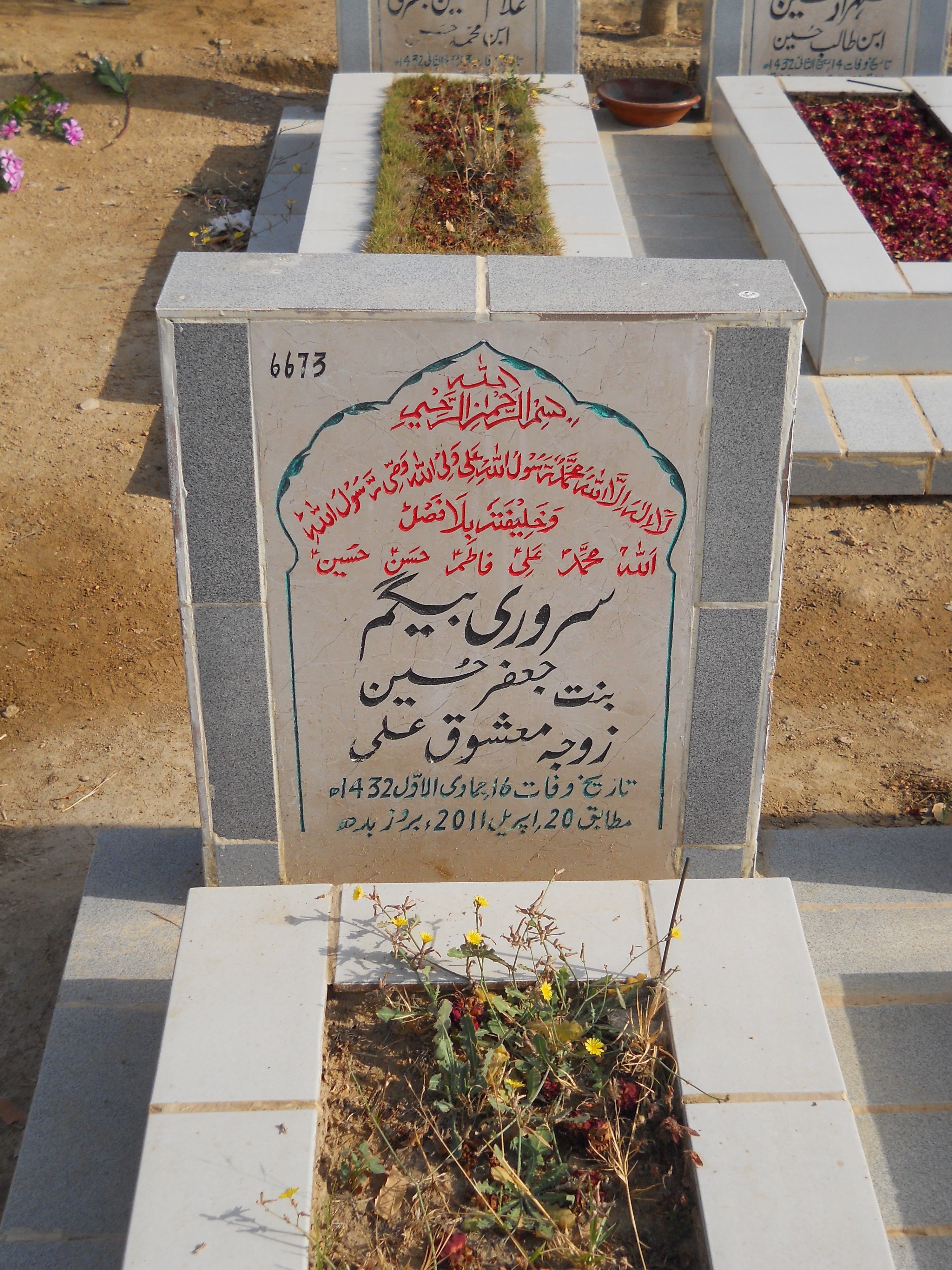 6673 – Sarwari Begum