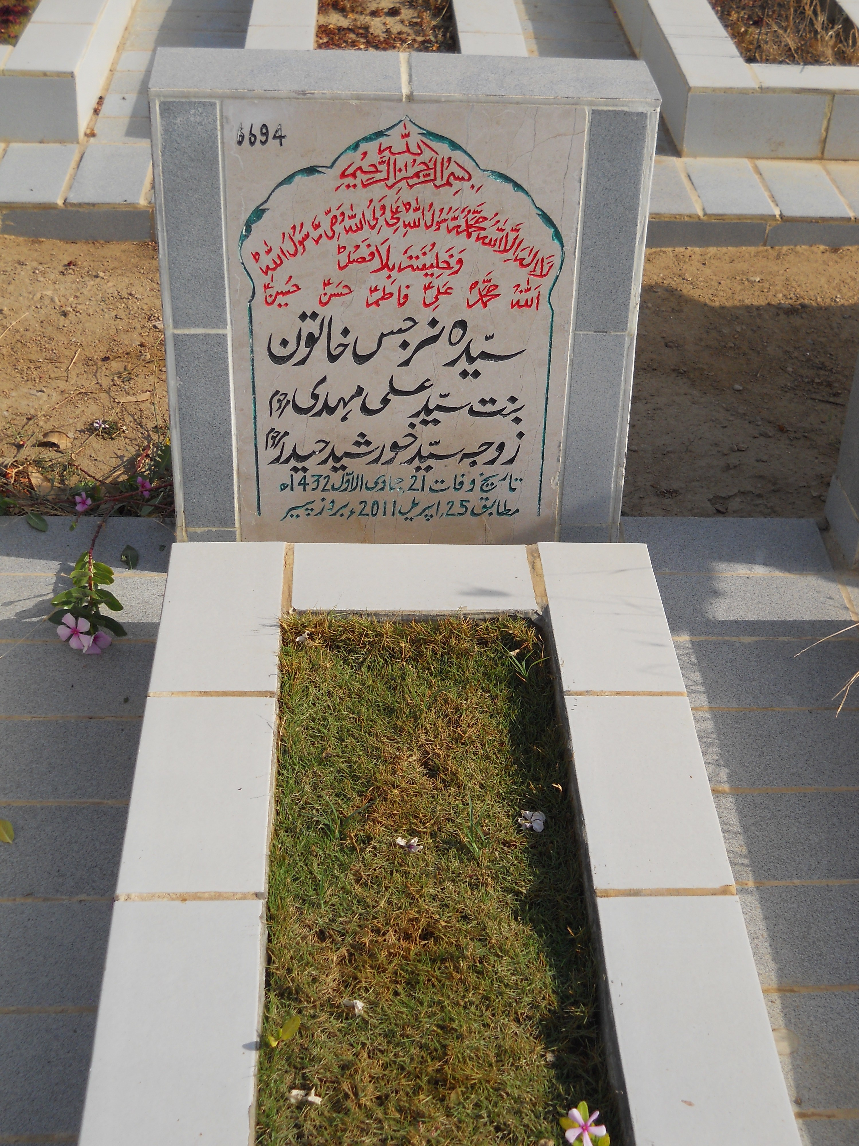 6694 – Syeda Narjis Khatoon
