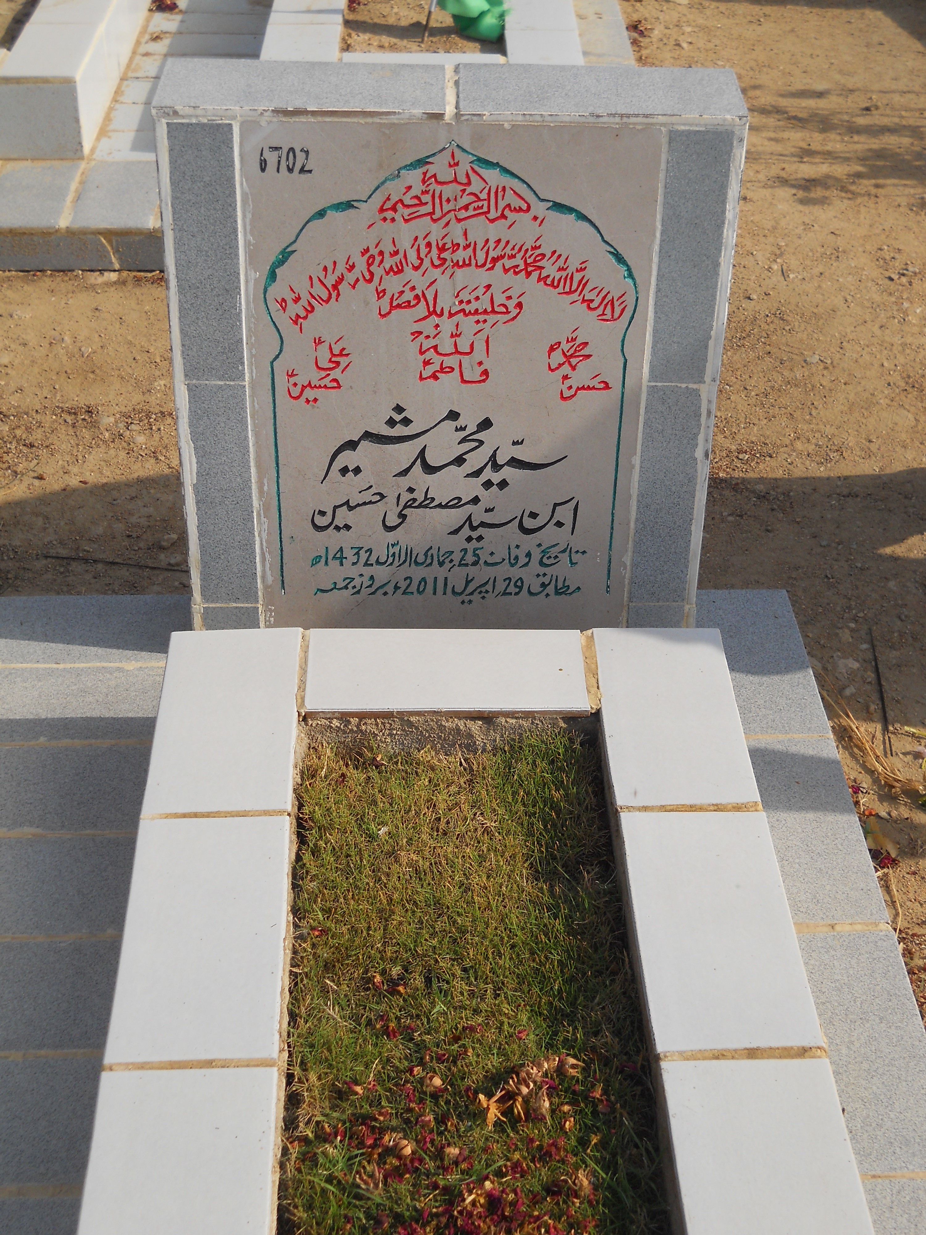 6702 – Syed Muhammad Musheer