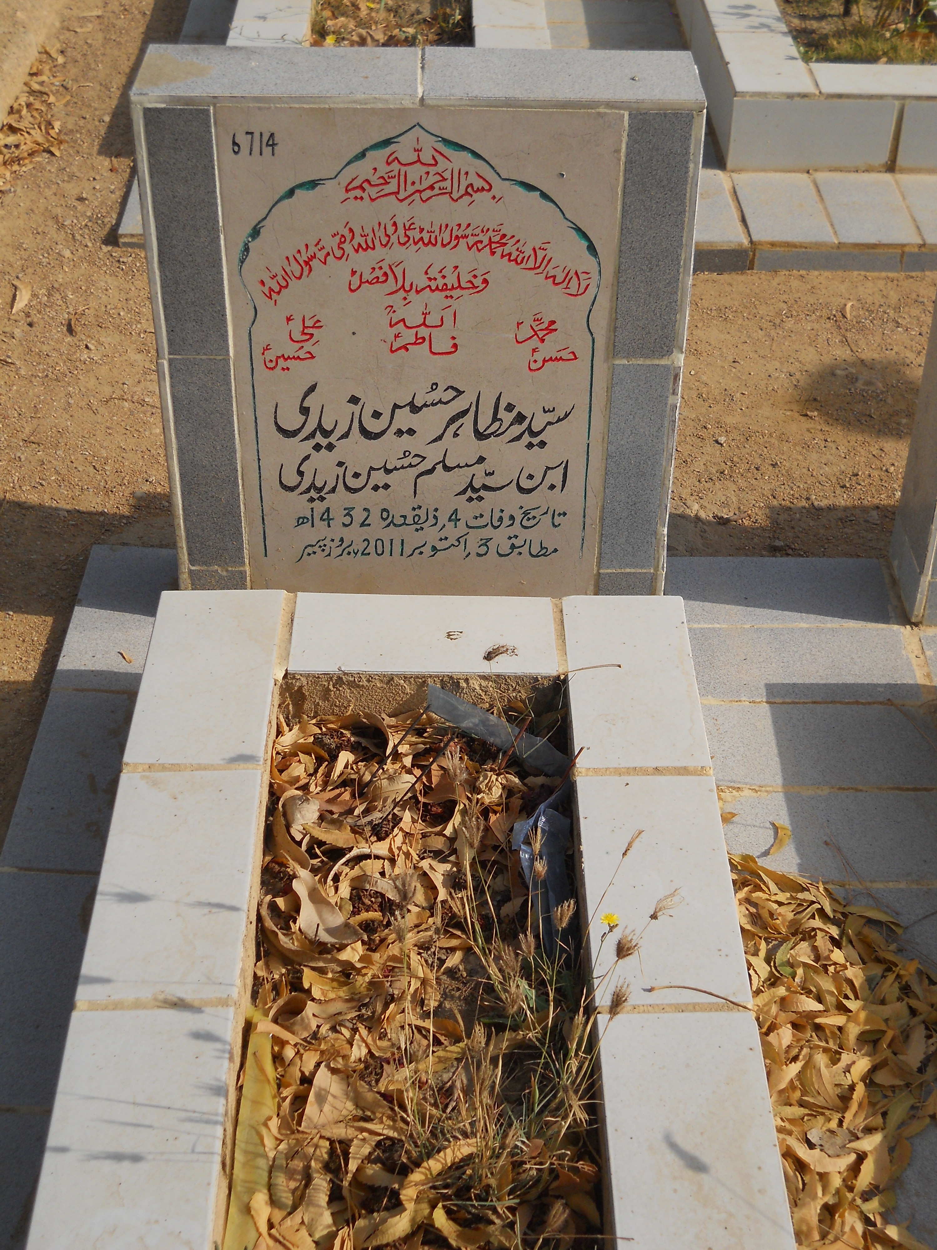 6714 – Syed Mazahir Hussain Zaidi