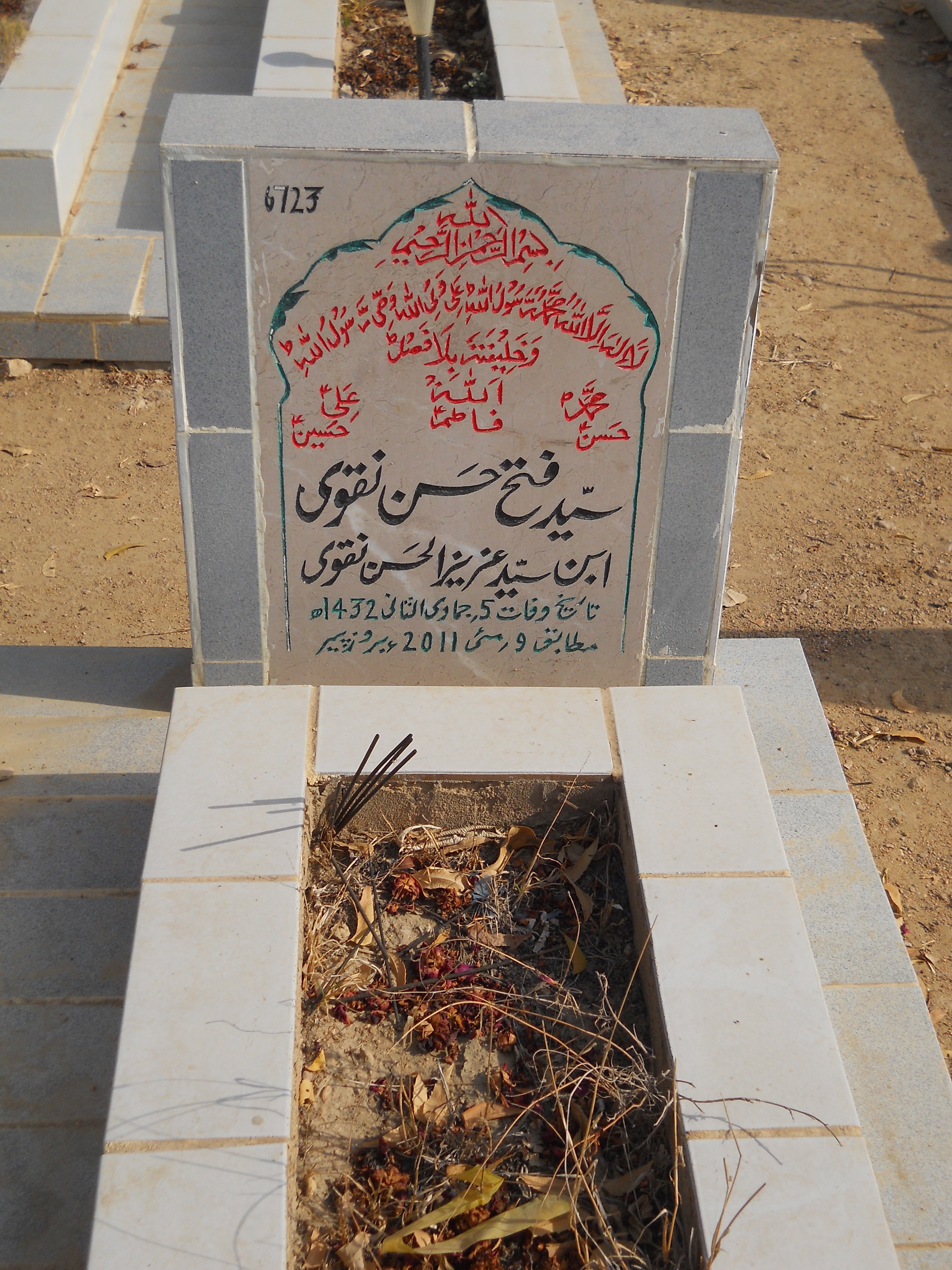 6723 – Syed Fateh Hasan Naqvi