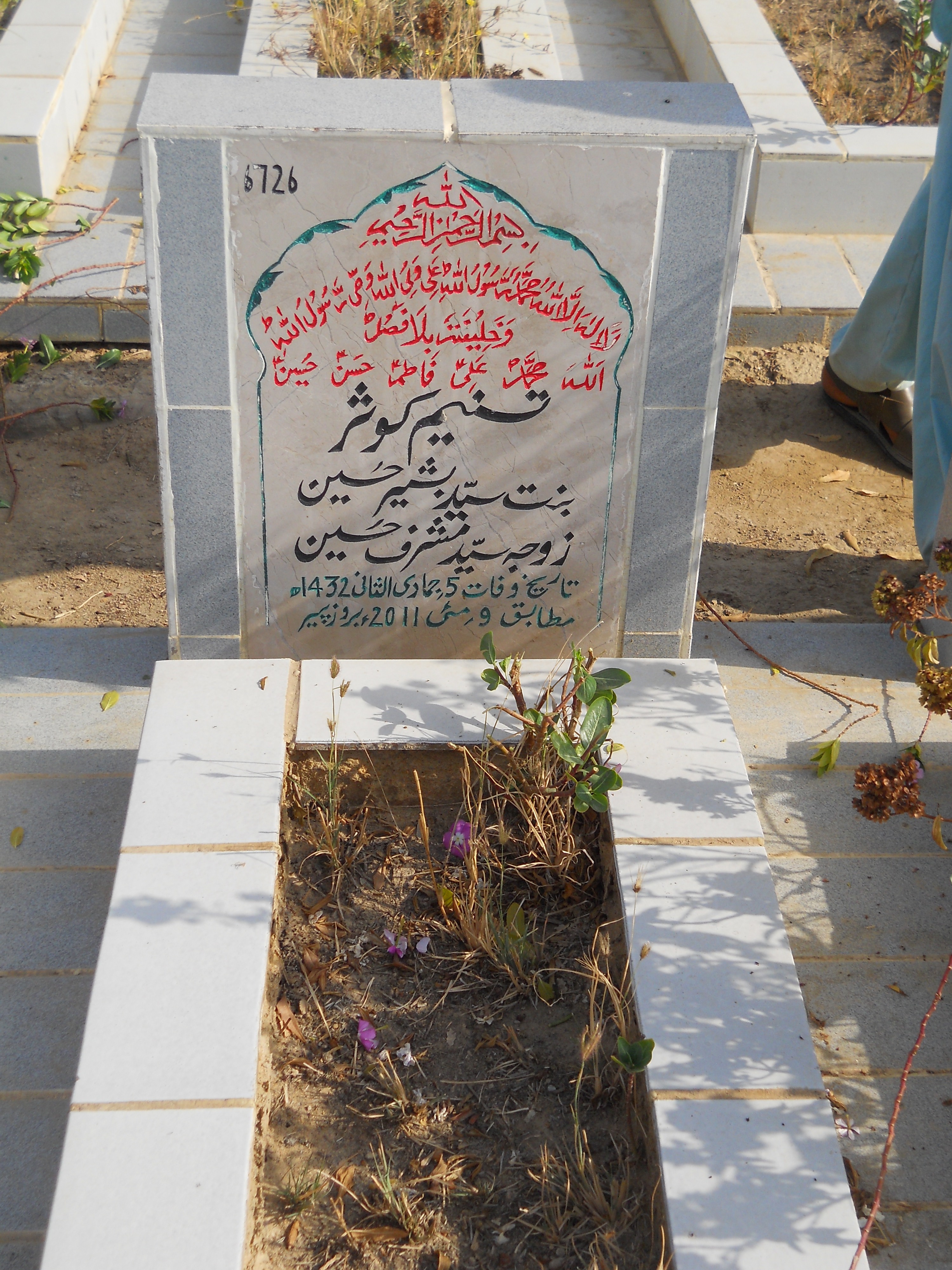 6726 – Tasneem Kausar