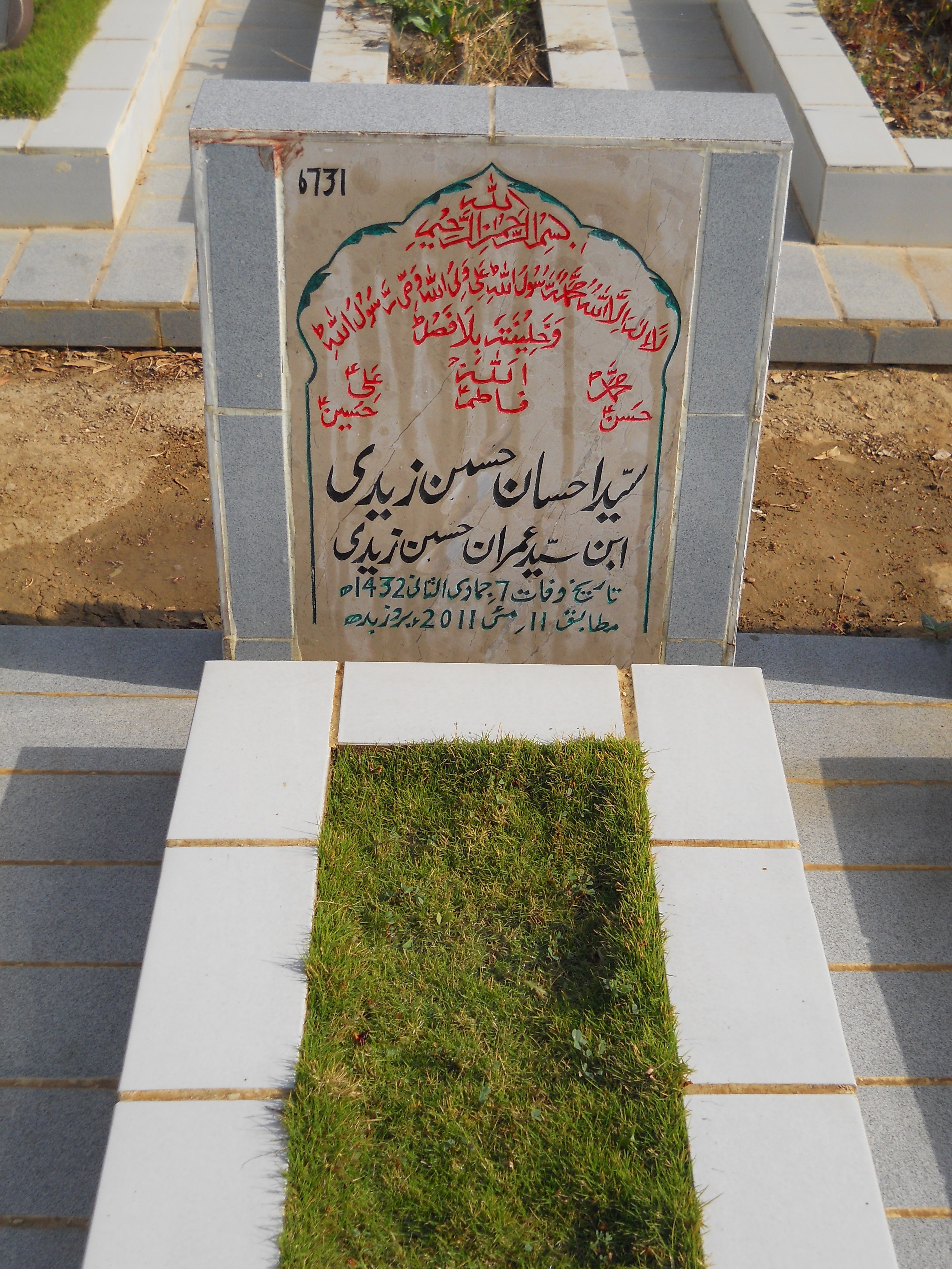 6731 – Syed Ahsan Hussain Zaidi