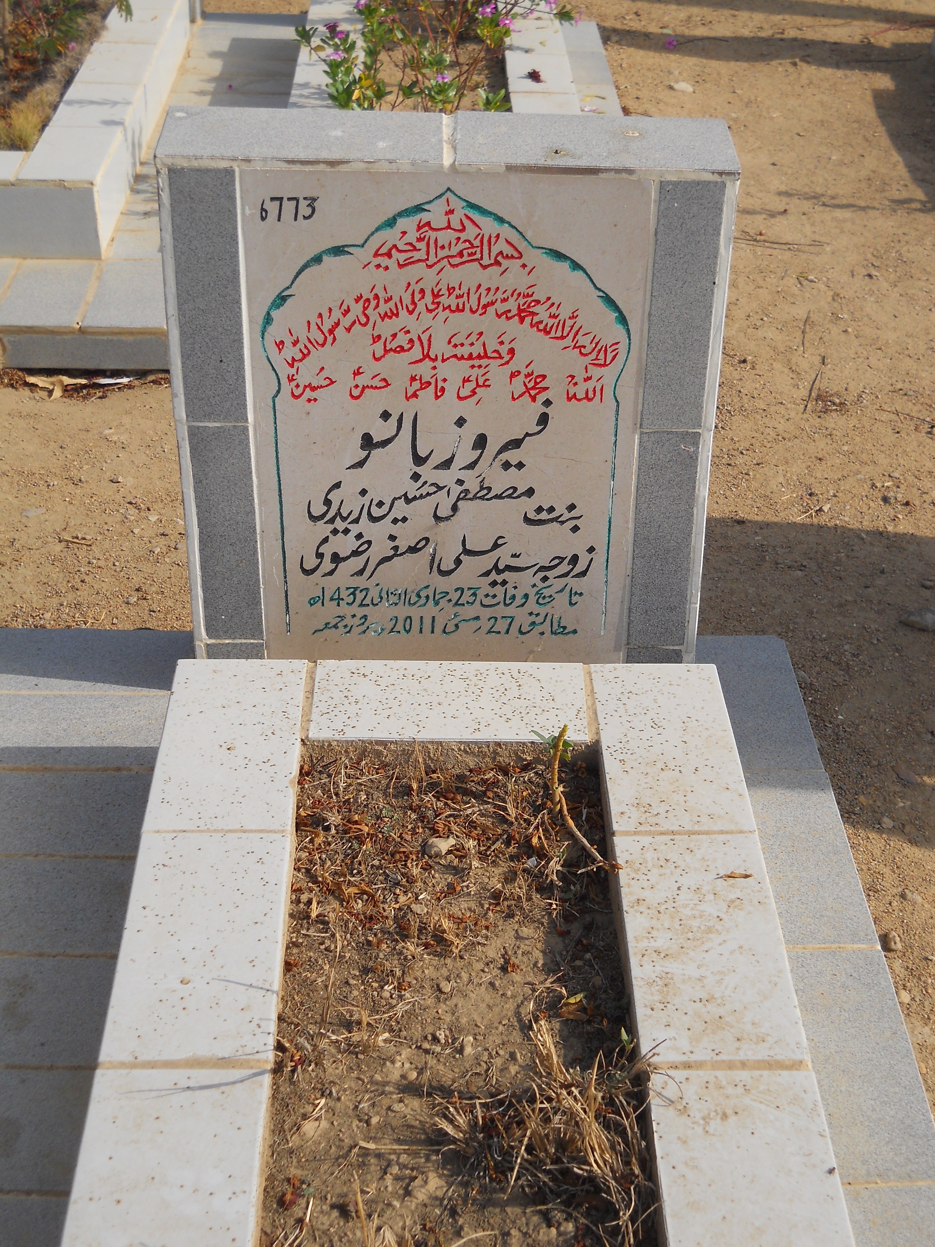 6773 – Feroz Bano