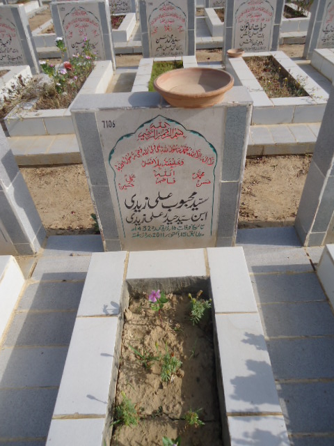 7106 – Syed Mehboob Ali Zaidi