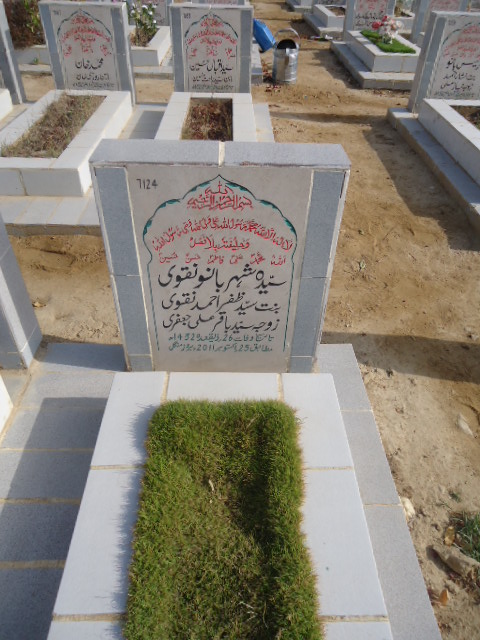 7124 – Syeda Shehar Bano Naqvi